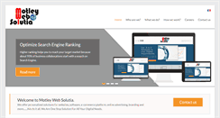 Desktop Screenshot of motleywebsolutia.com