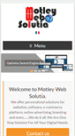 Mobile Screenshot of motleywebsolutia.com